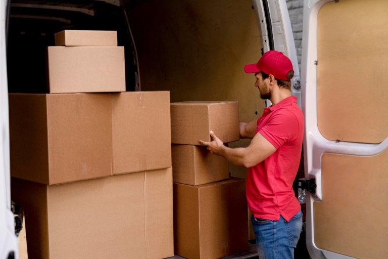 mover with truck